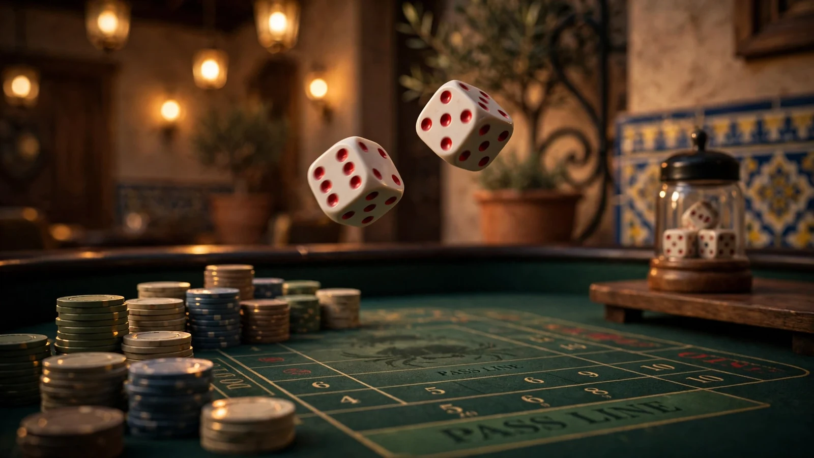 Dados online en casinos: craps y Sic Bo